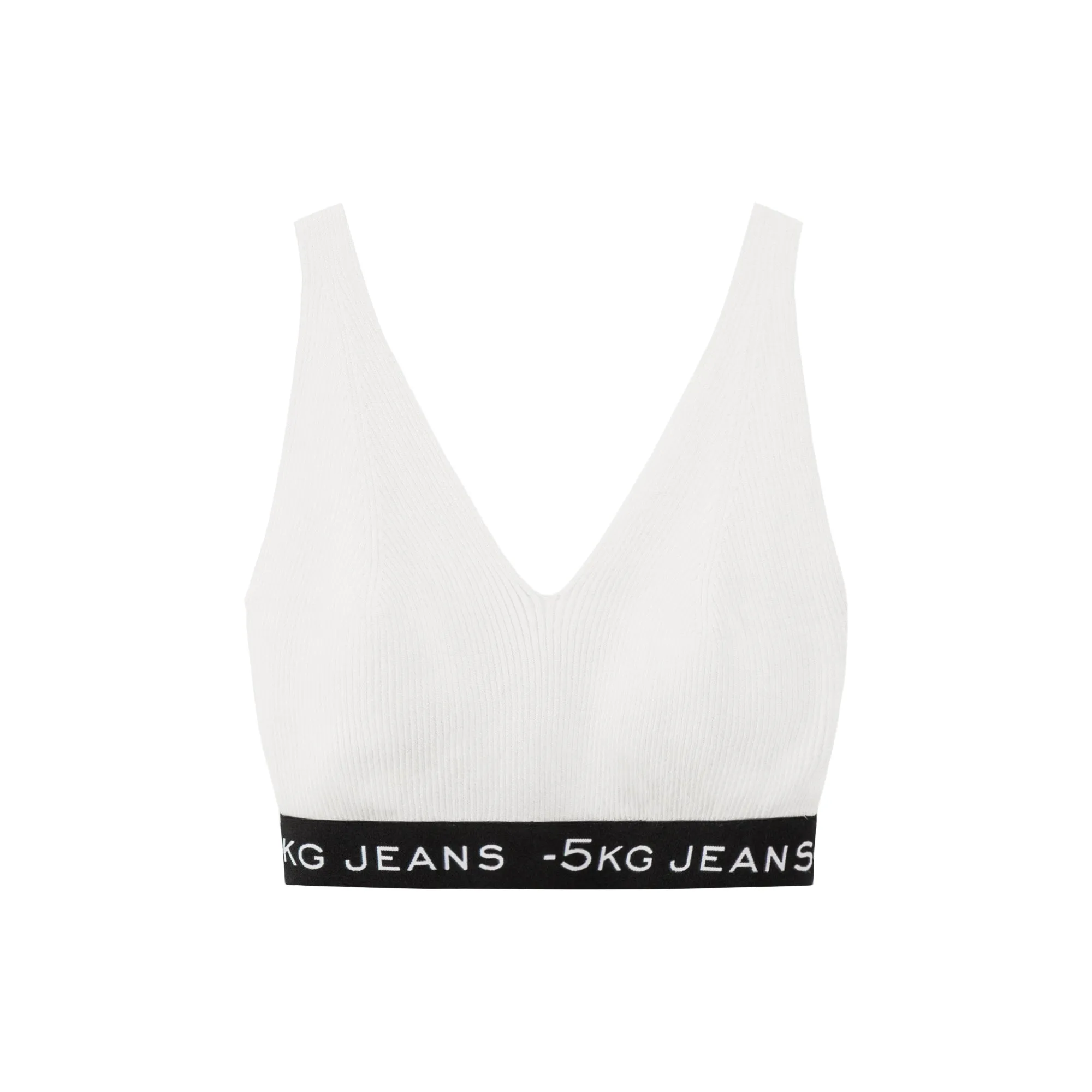 '-5Kg Jeans Knit Bra Top