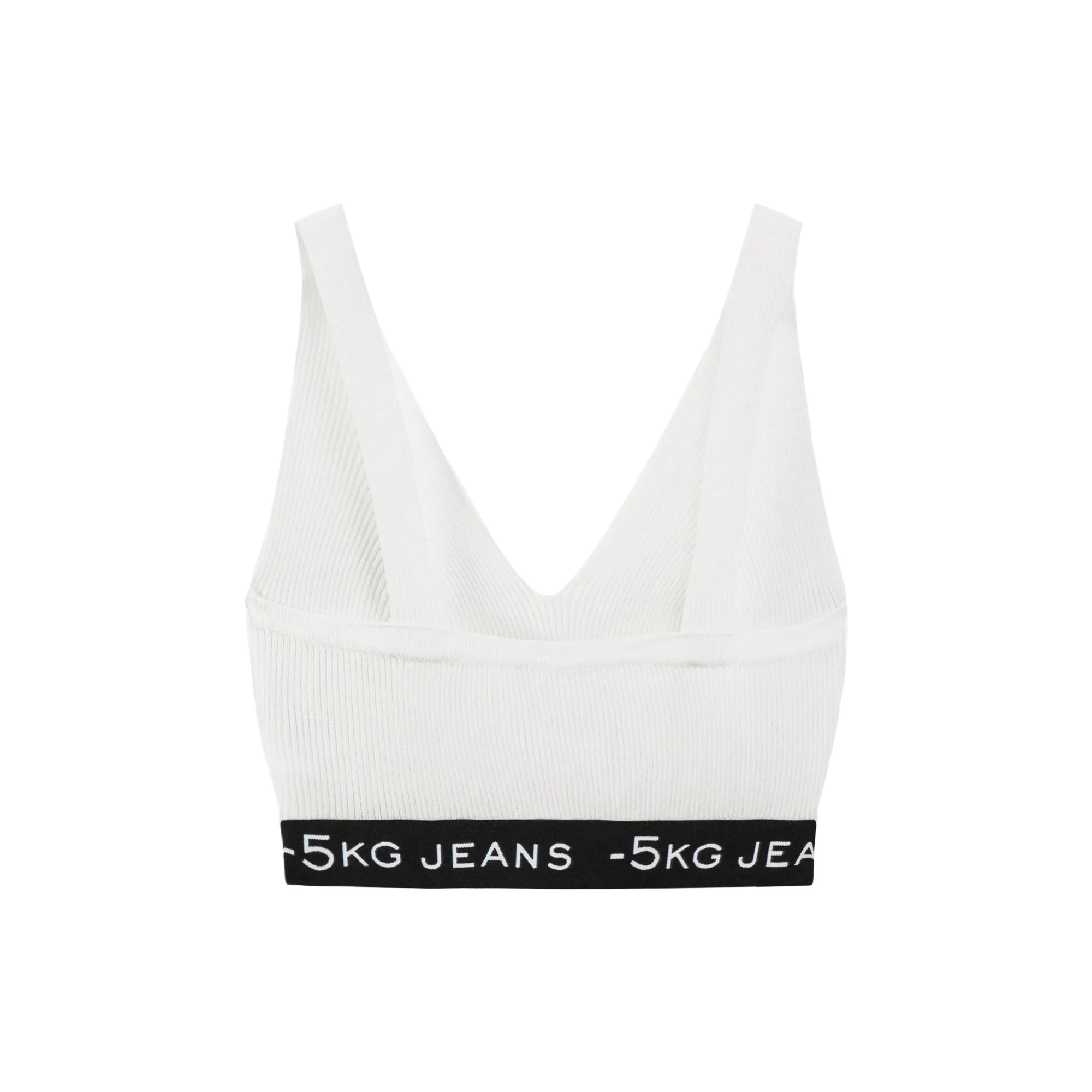 '-5Kg Jeans Knit Bra Top