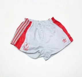 1989/91 LIVERPOOL Vintage adidas Candy Away Football Shorts (XS) (28" Waist)