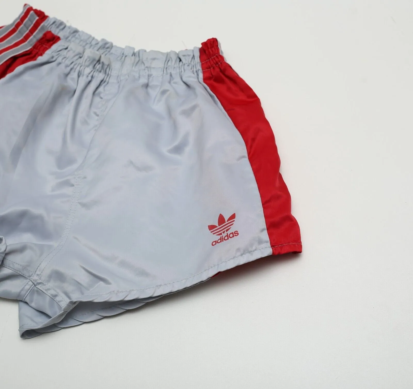 1989/91 LIVERPOOL Vintage adidas Candy Away Football Shorts (XS) (28" Waist)