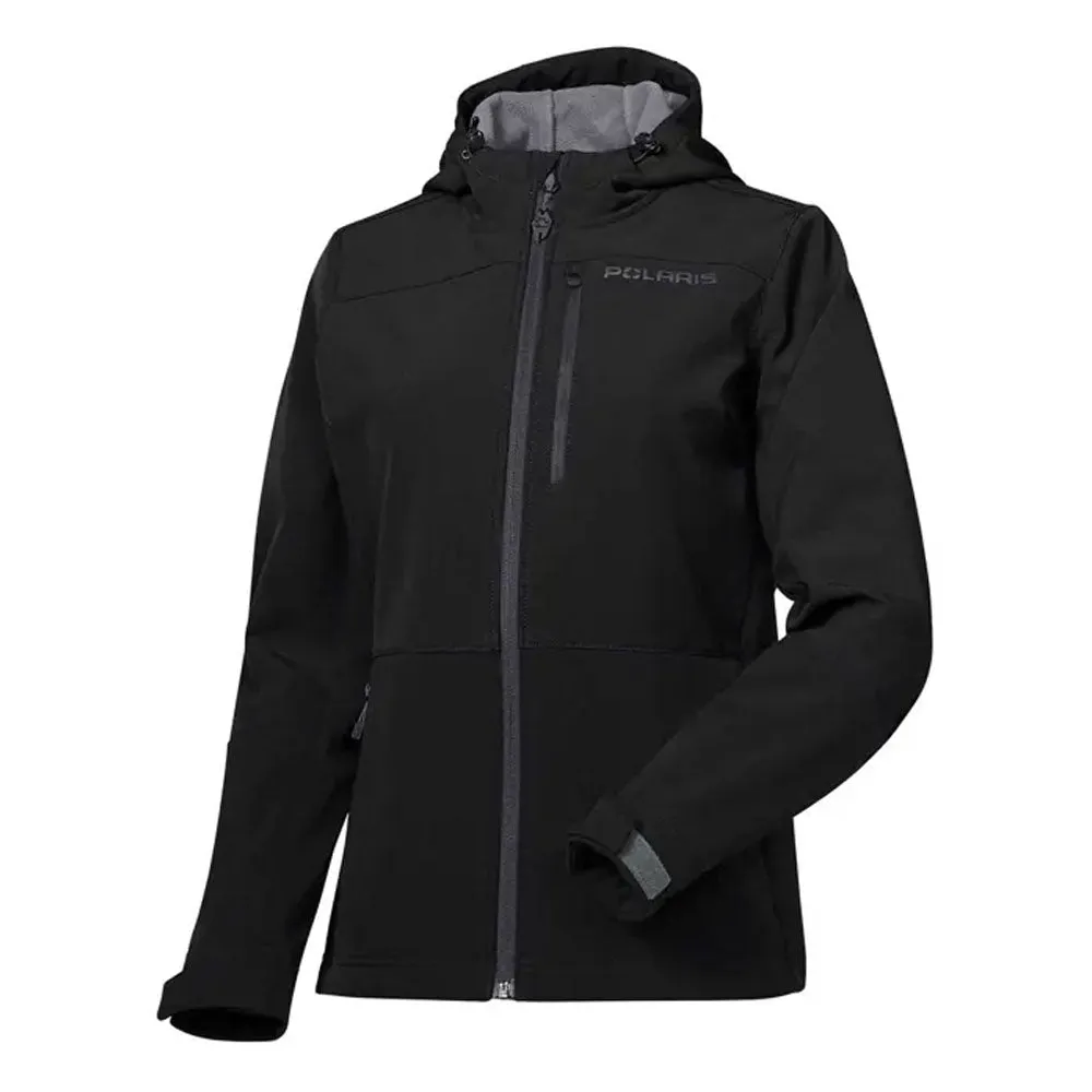 286534306 Polaris W SOFTSHELL JKT BLK L