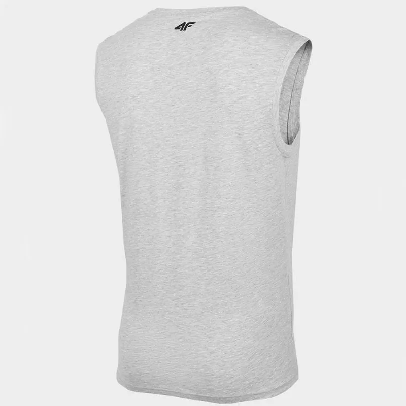 4F Mens Simple T-shirt - Gray