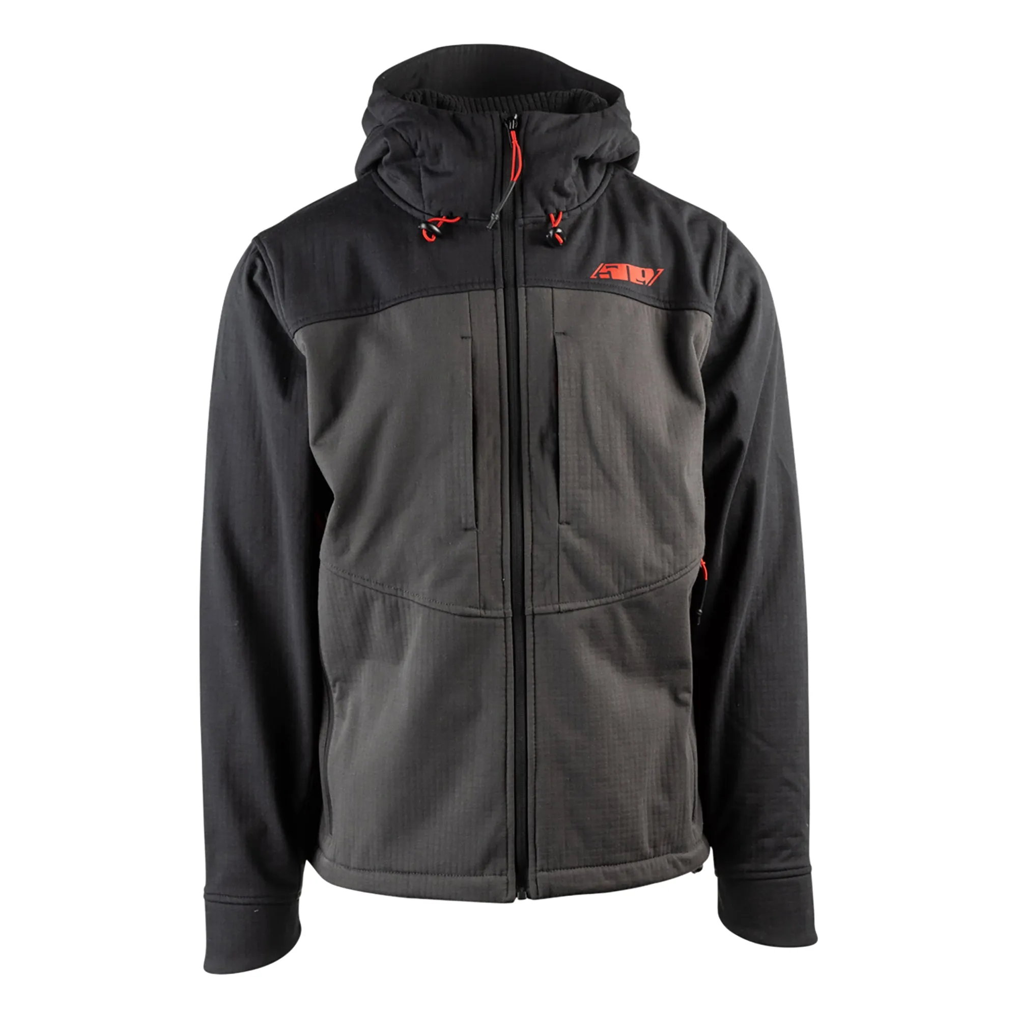 509  Legion Jacket Snowmobile Breathable DWR Coating Waffle Fleece Pirate Black