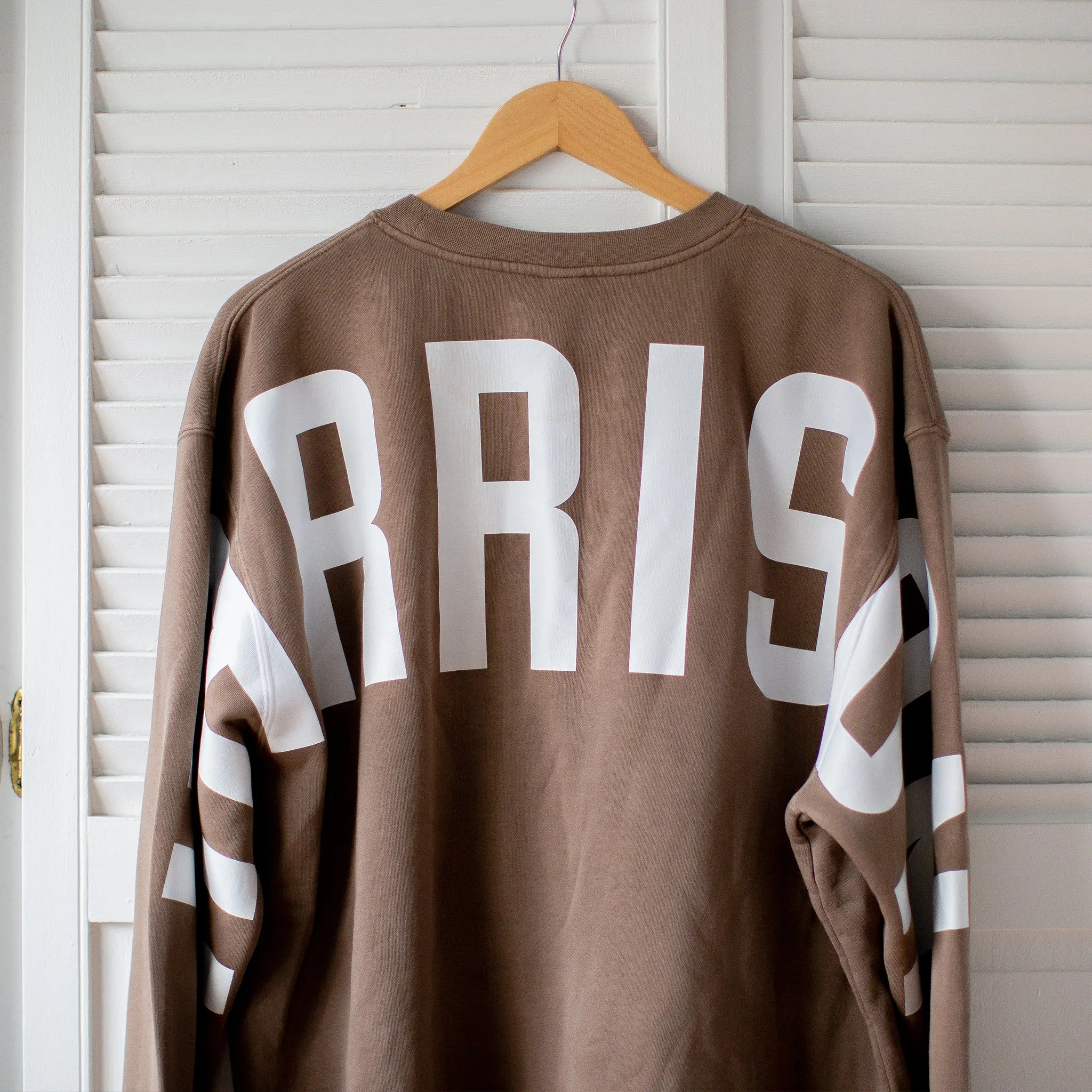 Aesthetic Oversized Back Printed Sweatshirt