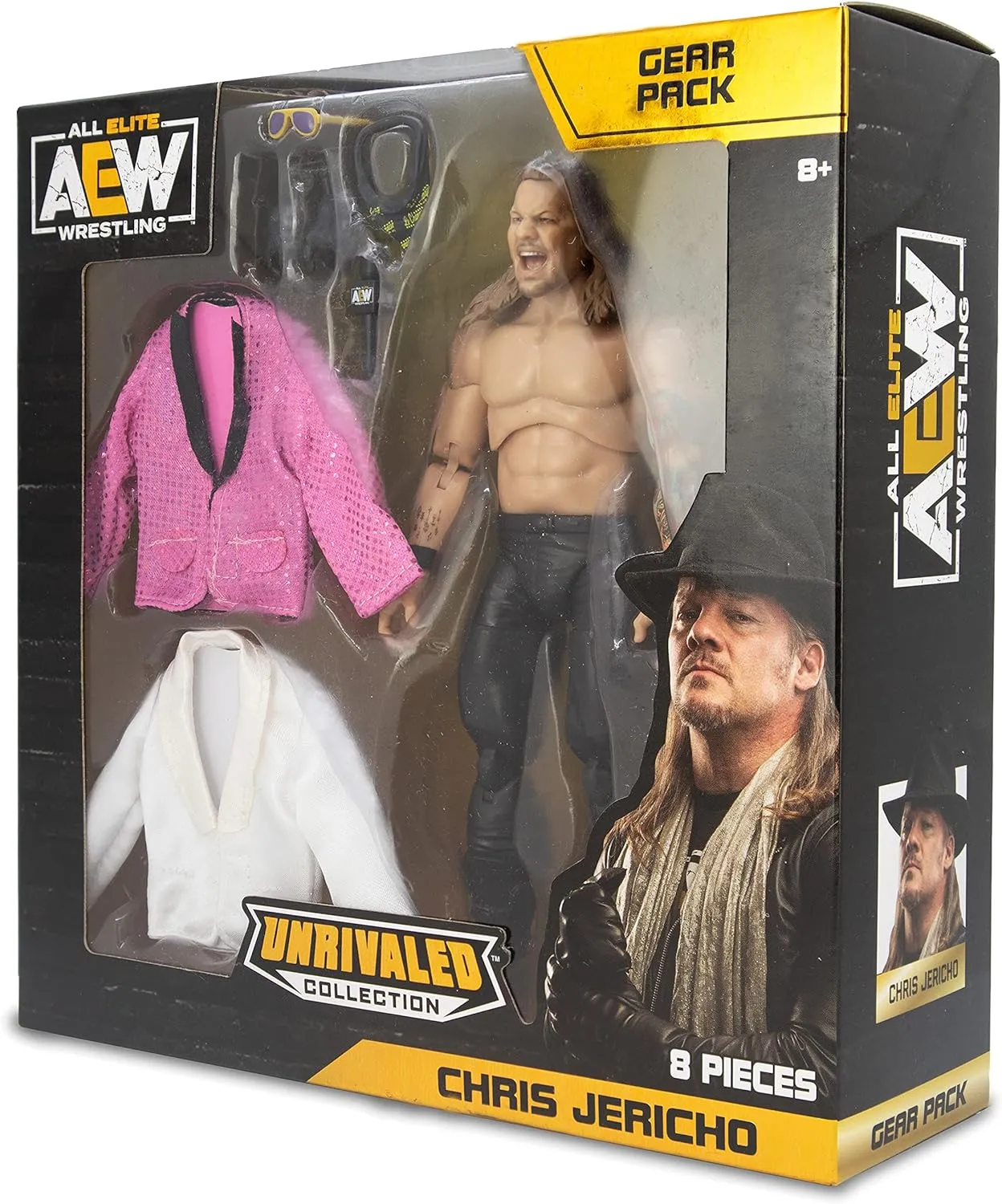 AEW : Chris Jericho "Gearpack" Amazon Exclusive Figure Set