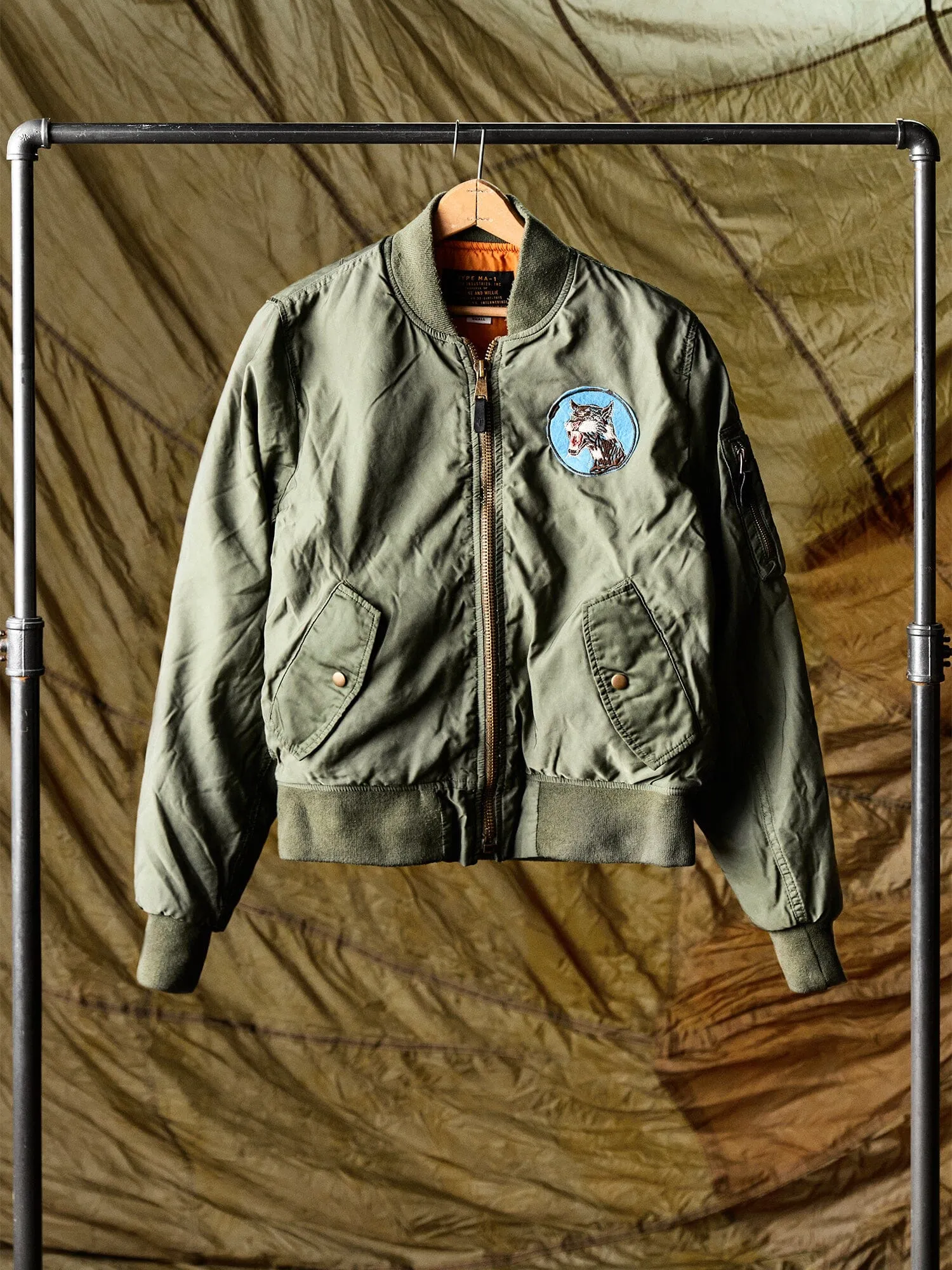 ALPHA X IMOGENE Womens MA-1 Bomber Jacket - Stylish Lightweight Flight Jacket with Utility Pockets