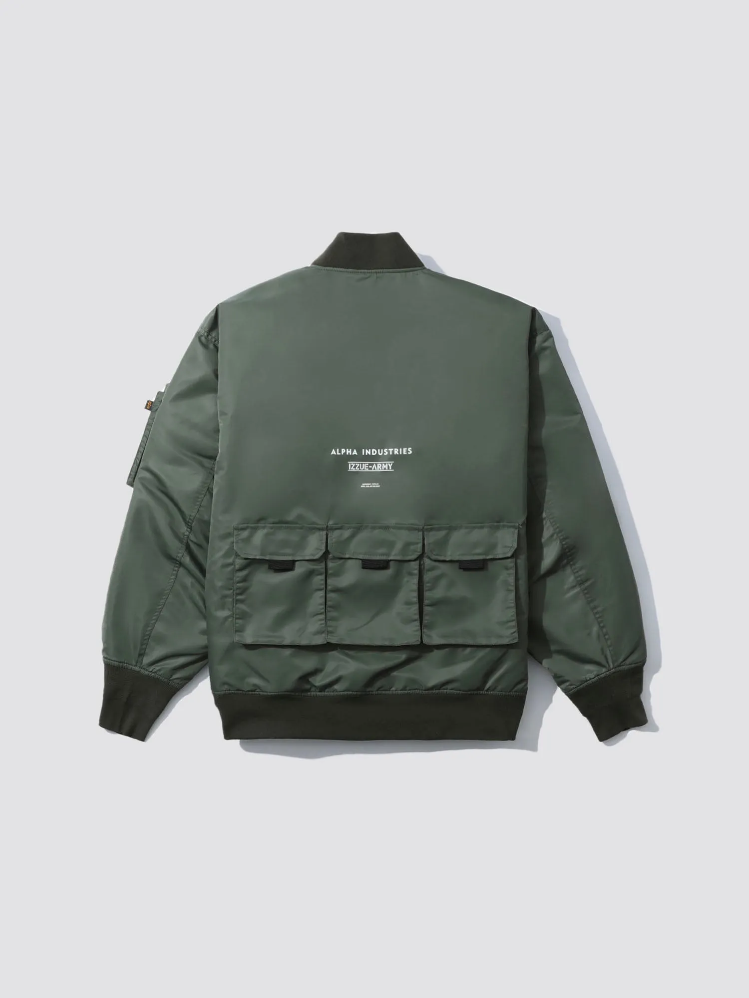 ALPHA X IZZUE UTILITY MA-1 JACKET