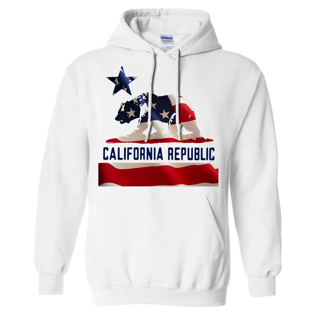 American Bear Flag Sweatshirt Hoodie