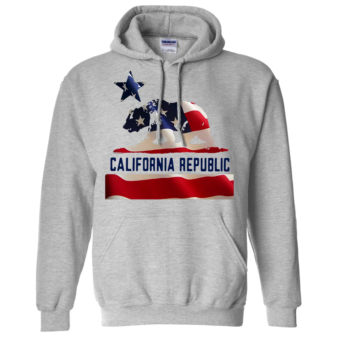 American Bear Flag Sweatshirt Hoodie