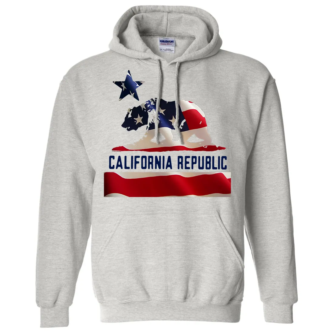 American Bear Flag Sweatshirt Hoodie