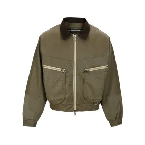 Andersson Bell NEW Ortega23 Bomber Jacket 'Khaki'