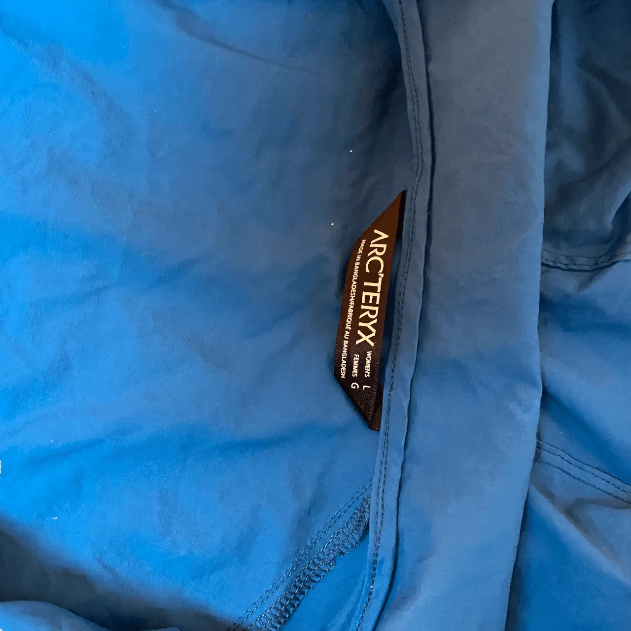 ARC'TERYX Squamish Hoody/Blue Nylon Jacket