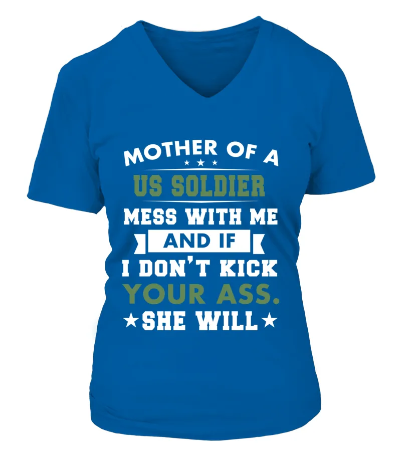 Army Mom Kick Ass Daughter T-shirts