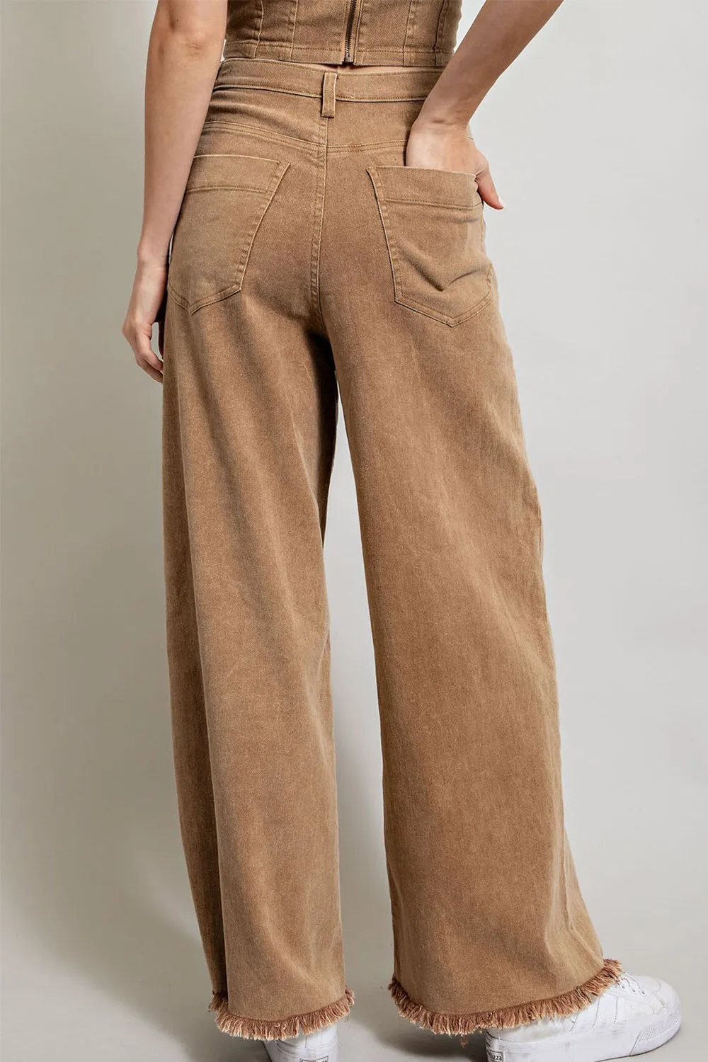 Ashton Straight Wide Leg Pants