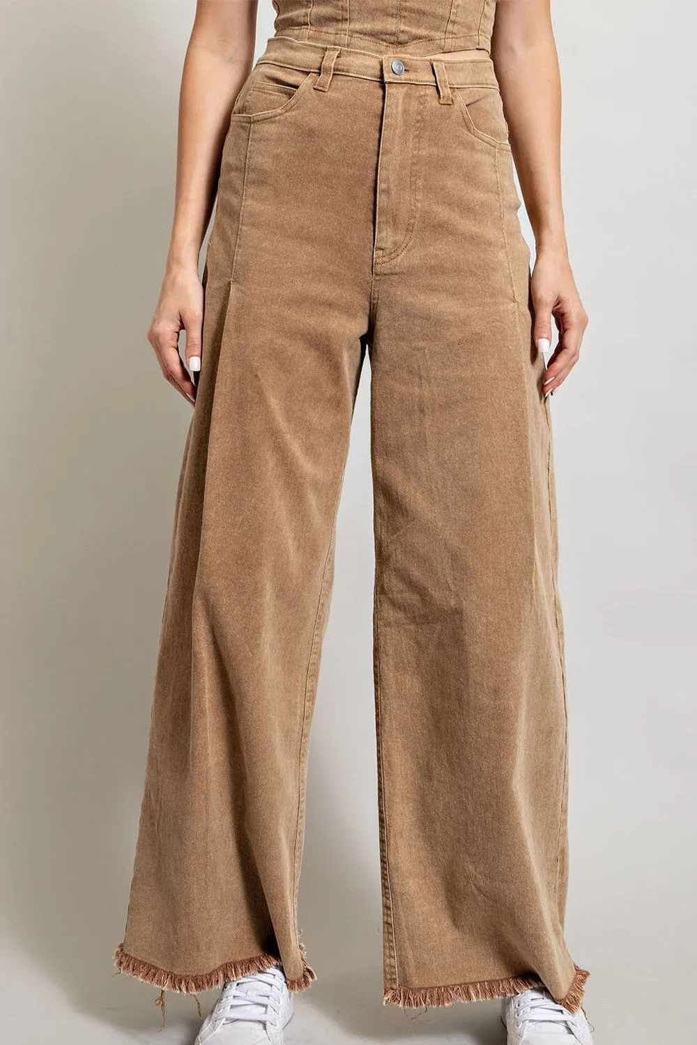 Ashton Straight Wide Leg Pants