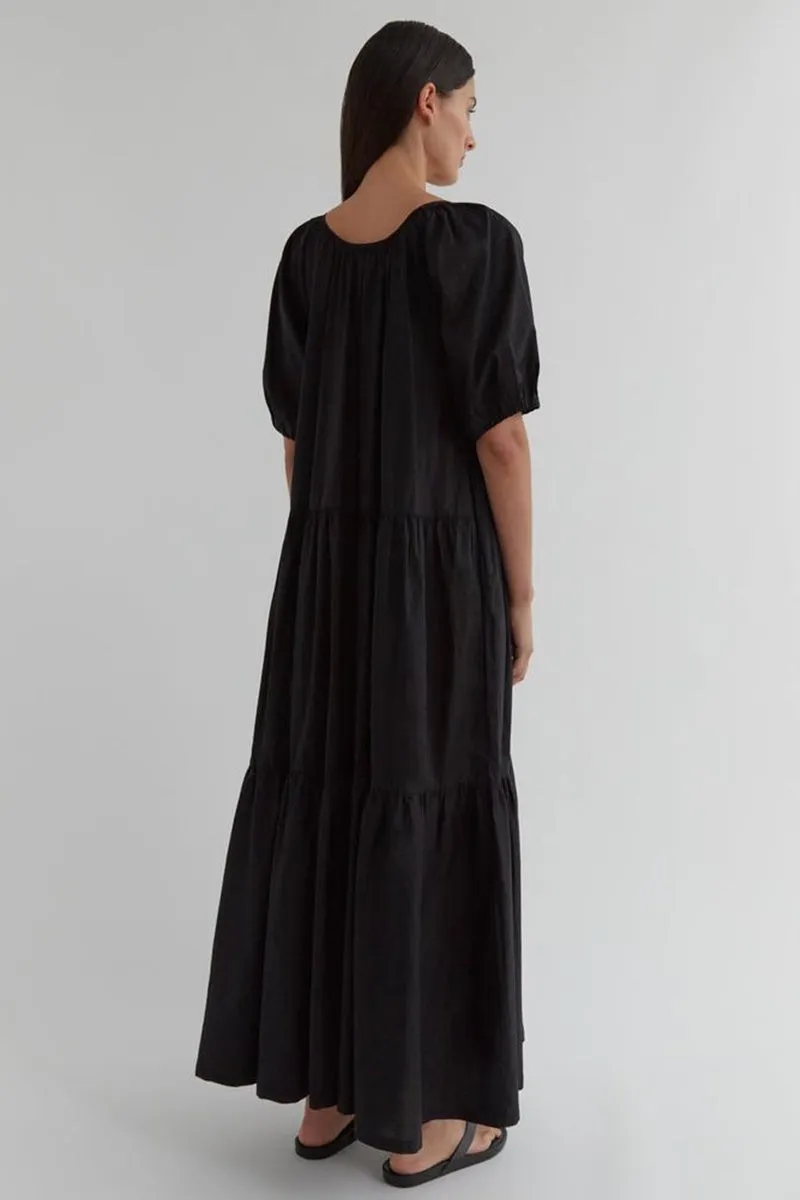 Assembly Label - Millie Tiered Dress - Black