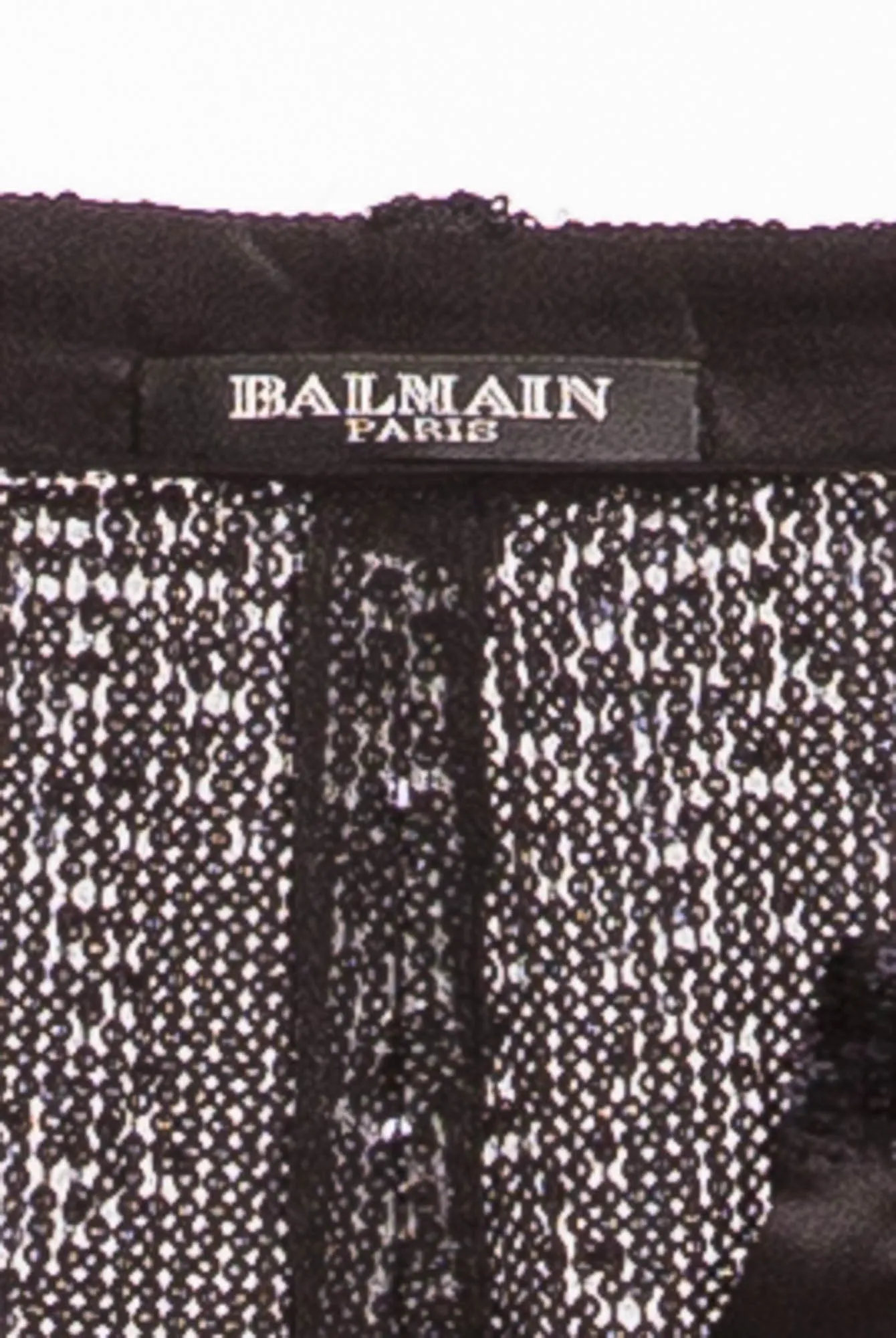 Balmain - New with Tags Blue Sequin Wide Leg Pants - FR 40