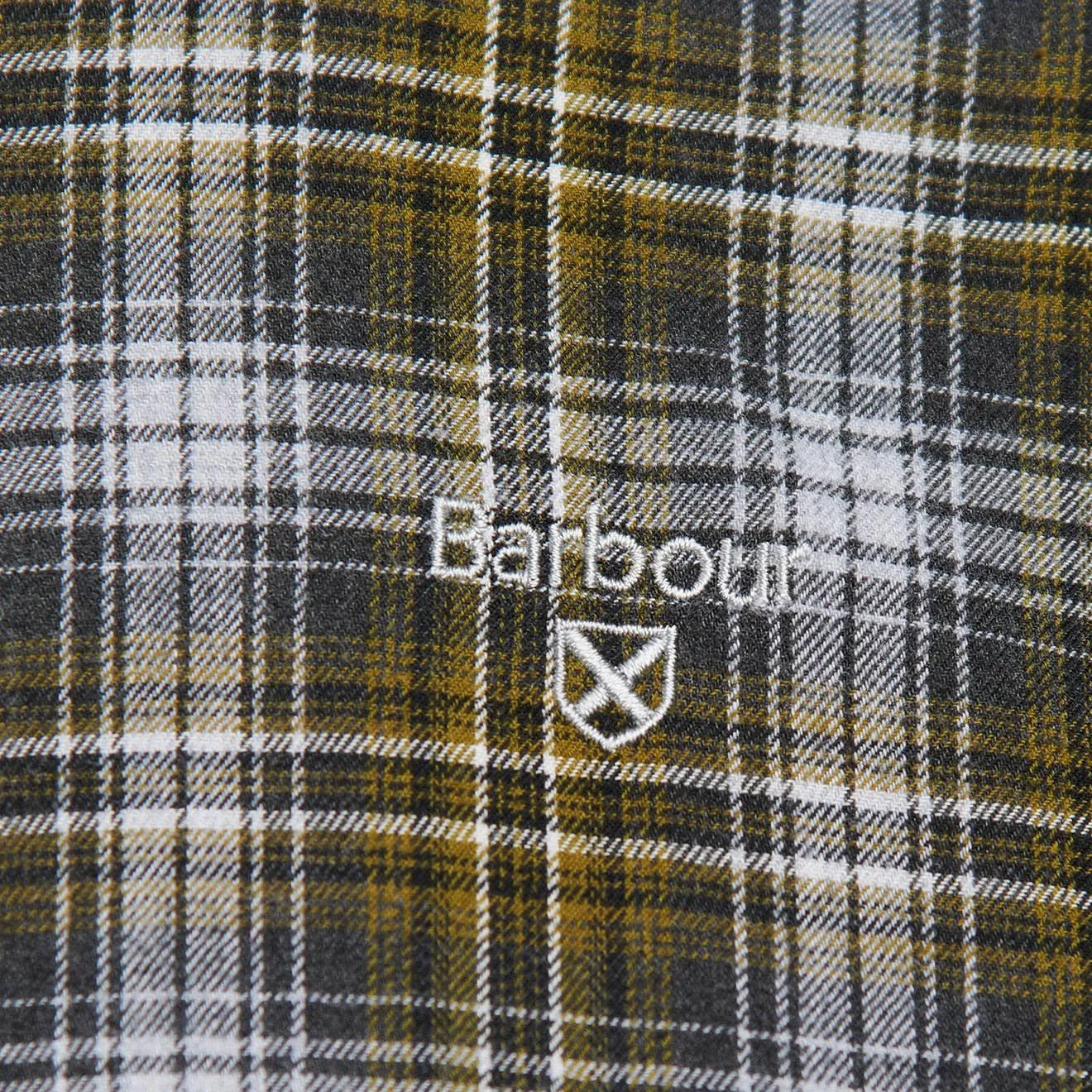 Barbour Portland Tailored Fit Shirt Moss