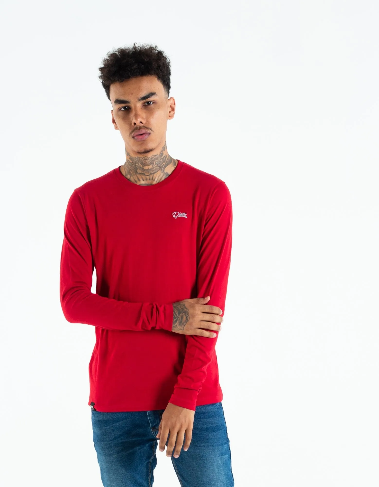 Basic Nilo L/S Tee Barbados Cherry