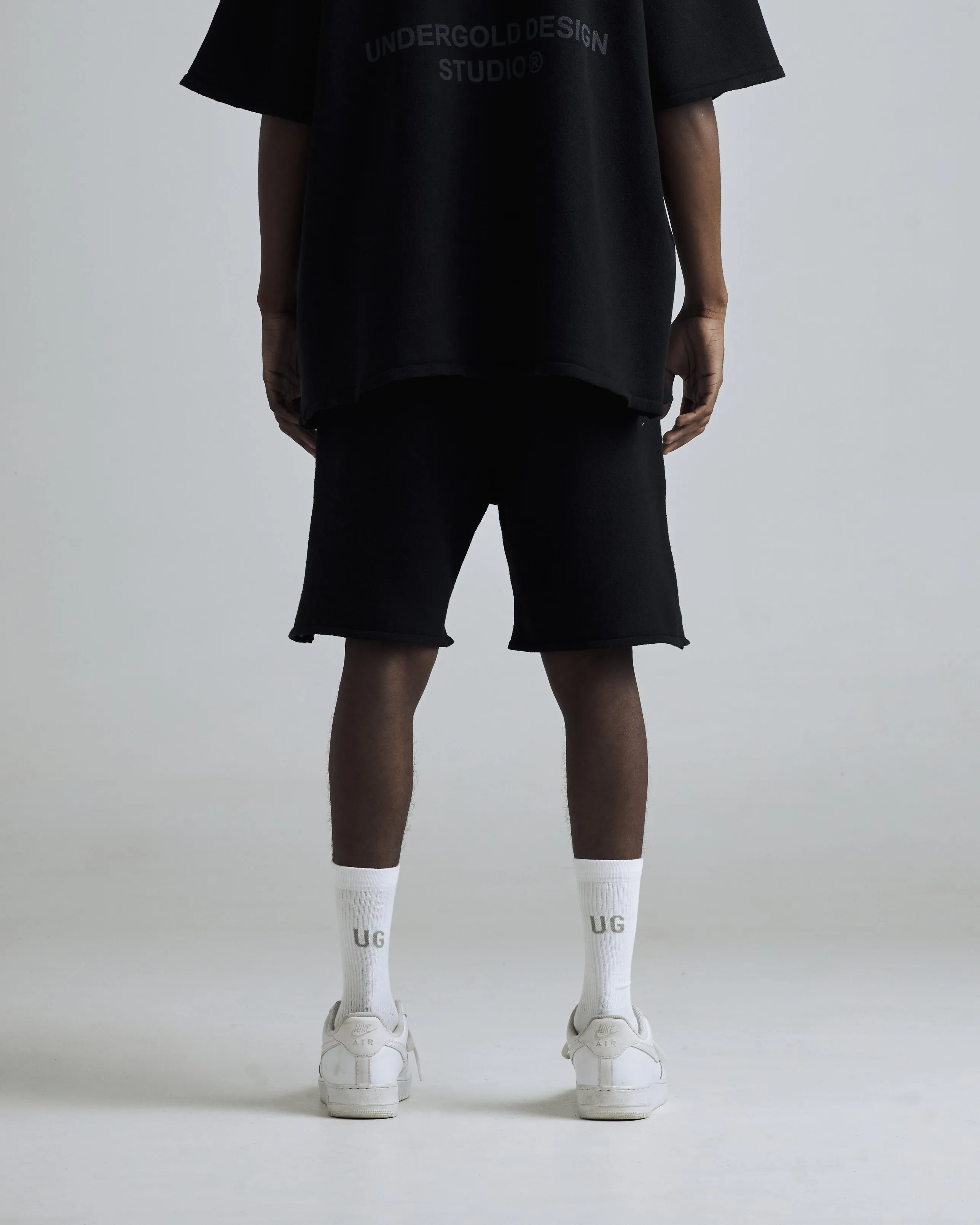 Basics Knit Short Black