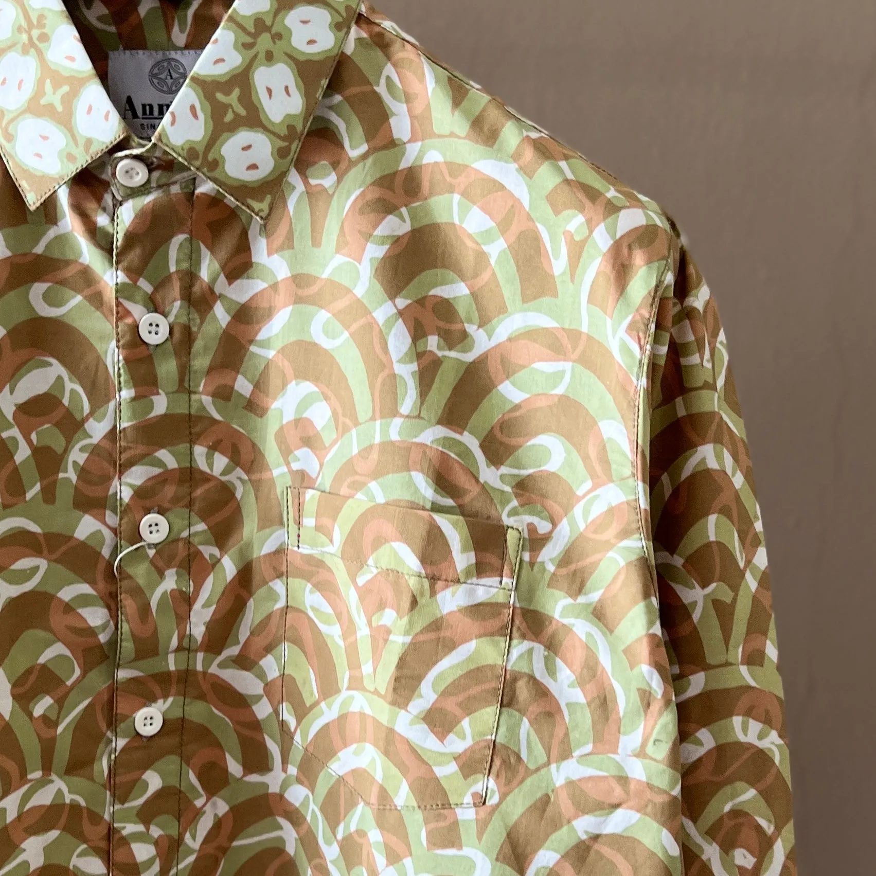 Batik Men's Long Sleeve Shirt