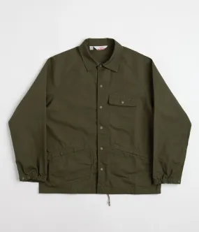 Battenwear Beach Breaker Jacket - Olive Drab Ripstop