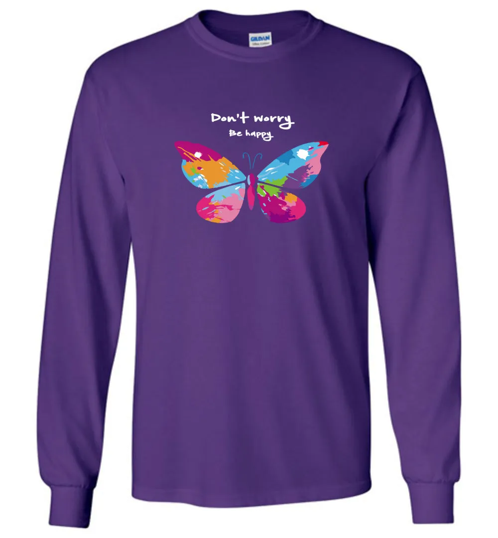 Be happy Long Sleeve T-Shirts