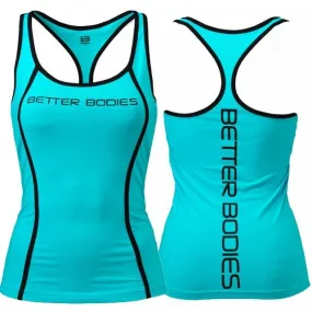 Better Bodies Fitness Shaped T-Back - Aqua Blue