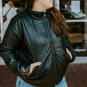 Black Bomber Jacket