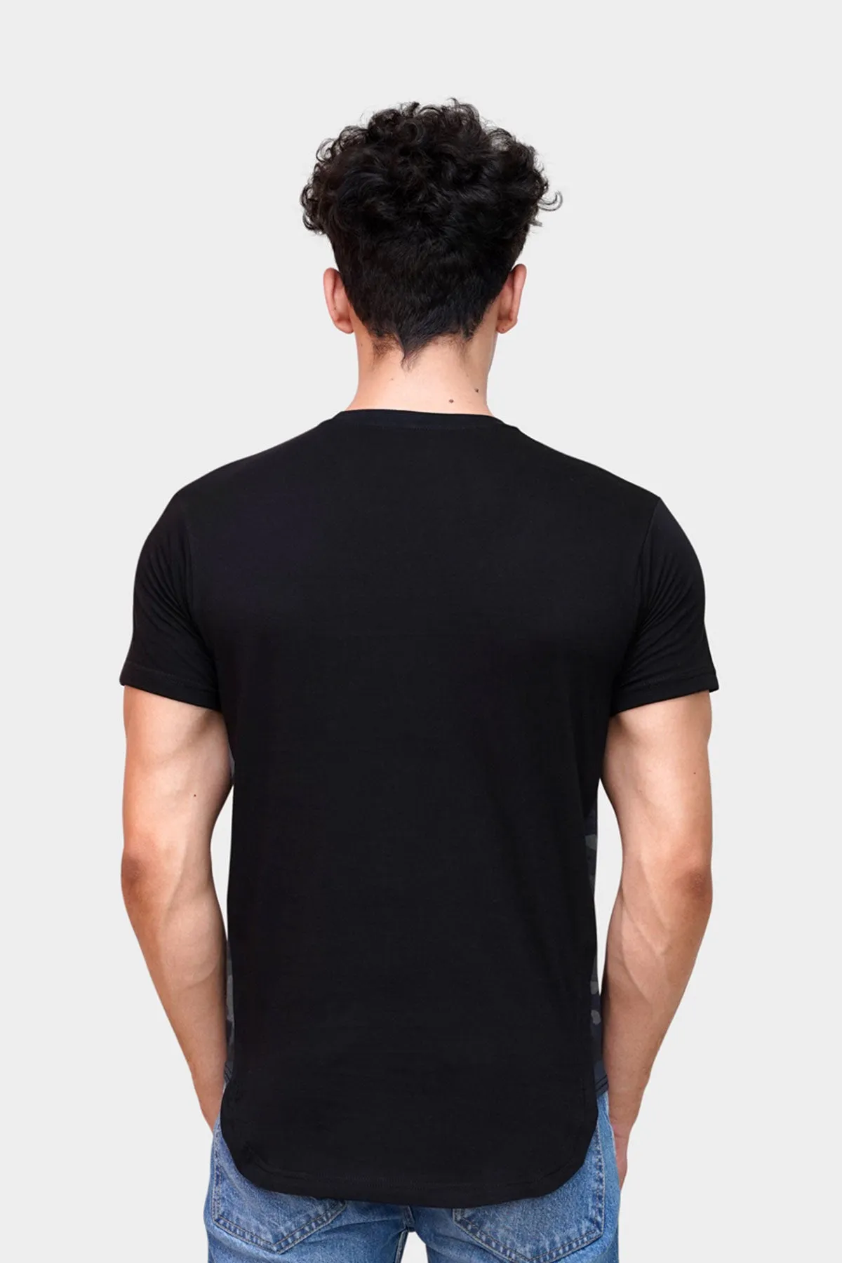 Black Camouflage T-shirt