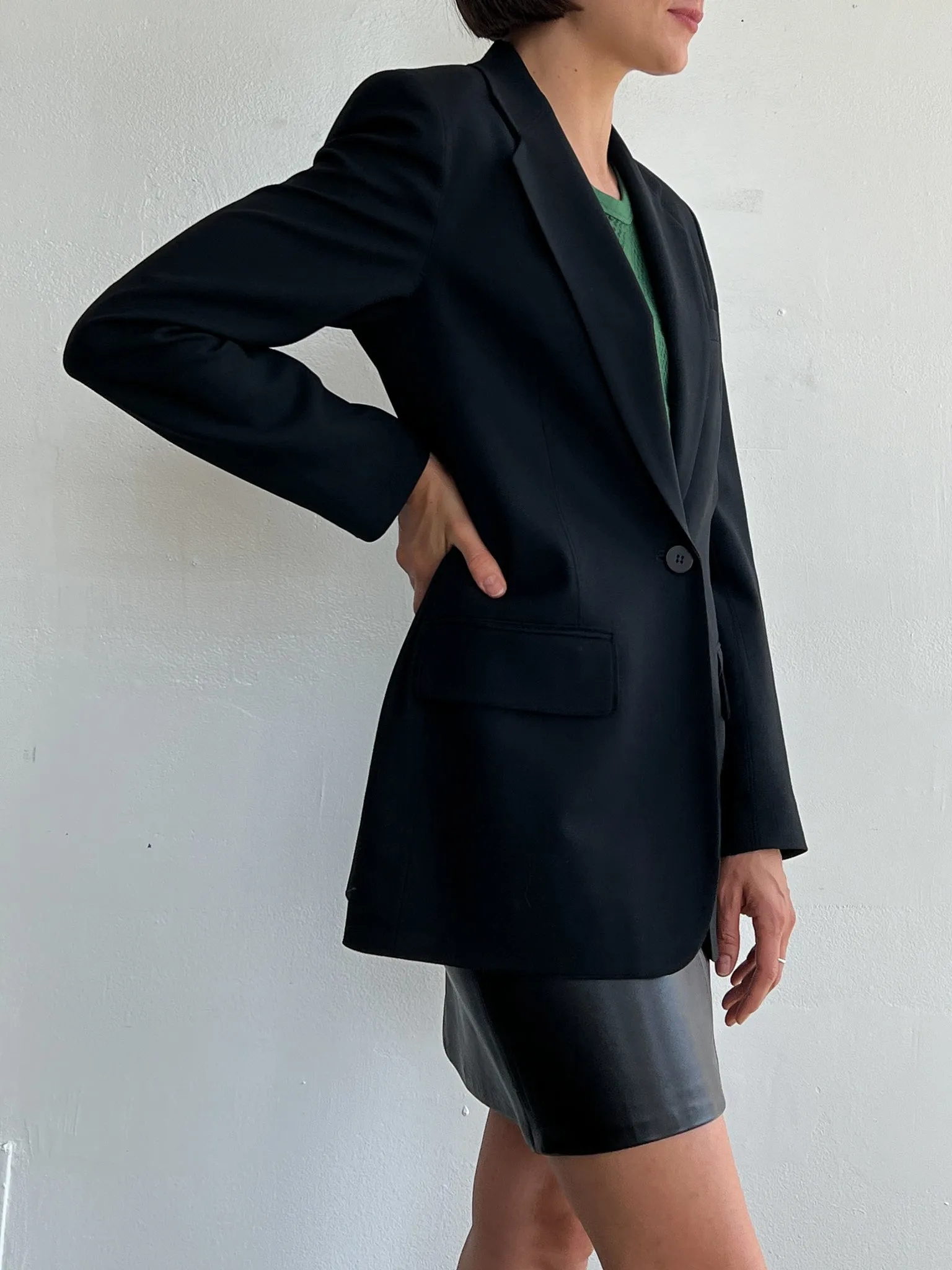 Black DKNY Perfect Blazer (M)