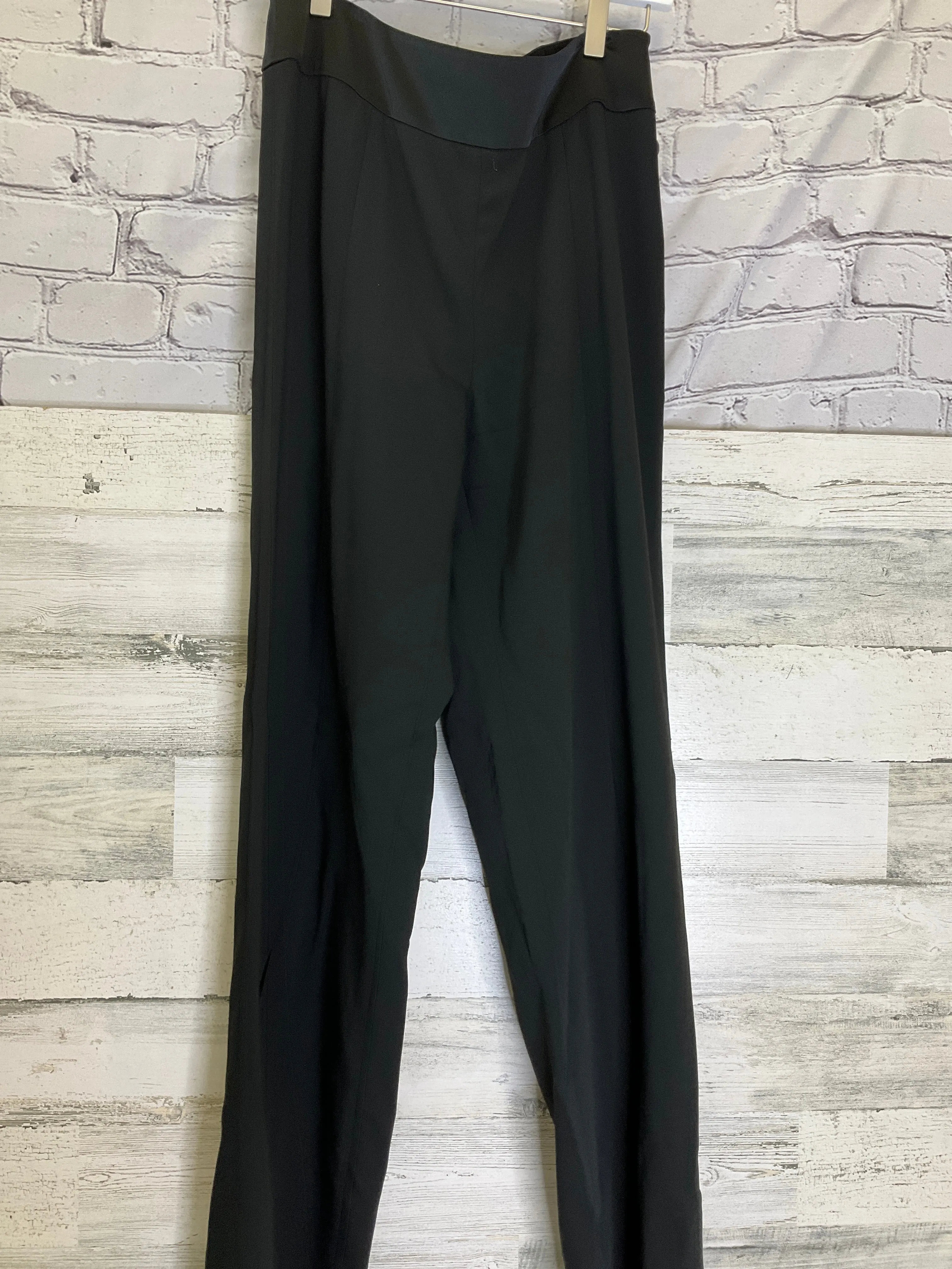 Black Pants Wide Leg Clothes Mentor, Size 8