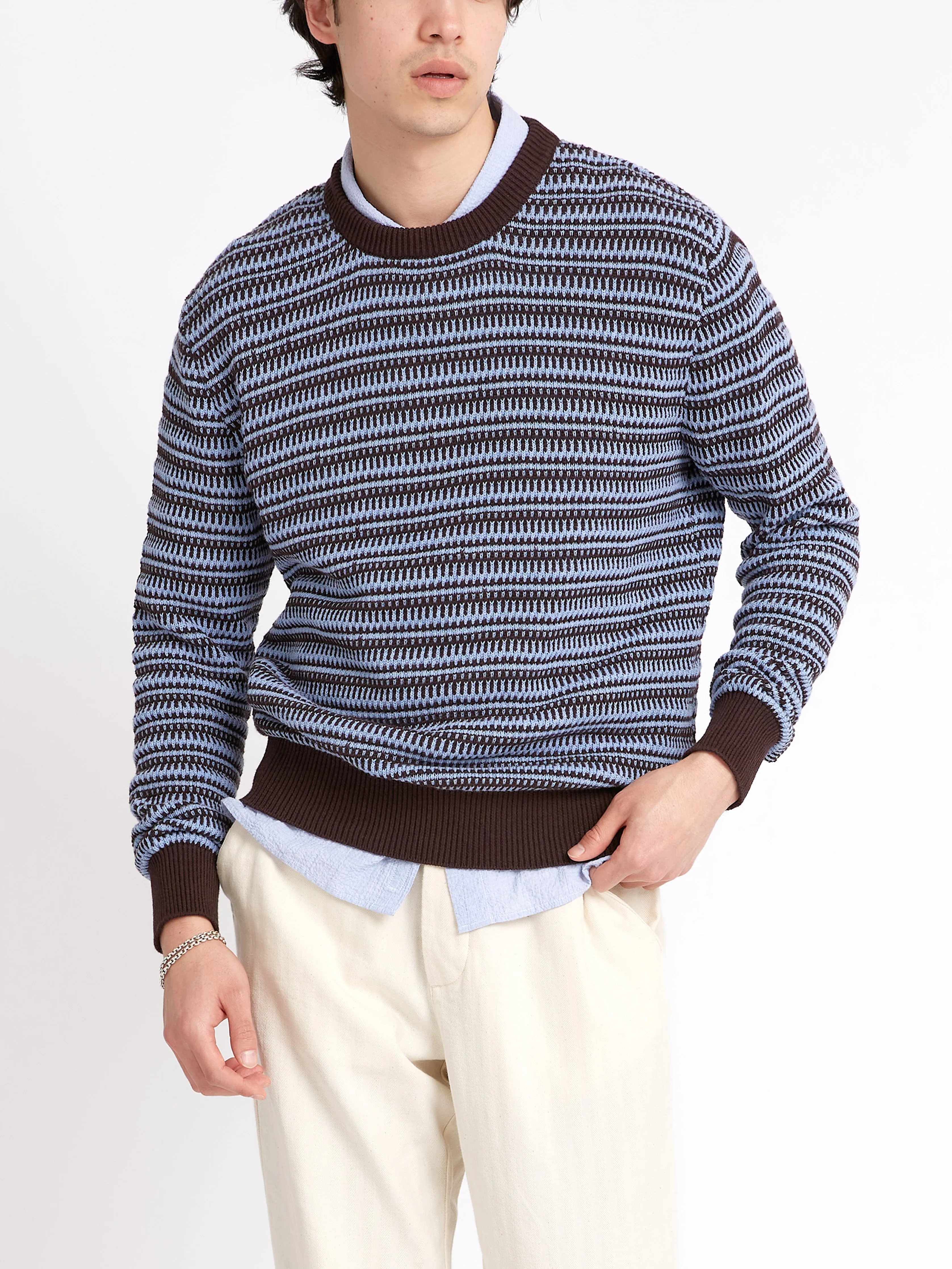 Blenheim Jumper Riverton Brown