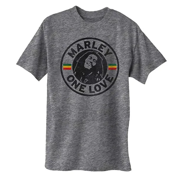 BOB MARLEY ONE LOVE T-SHIRT GREY