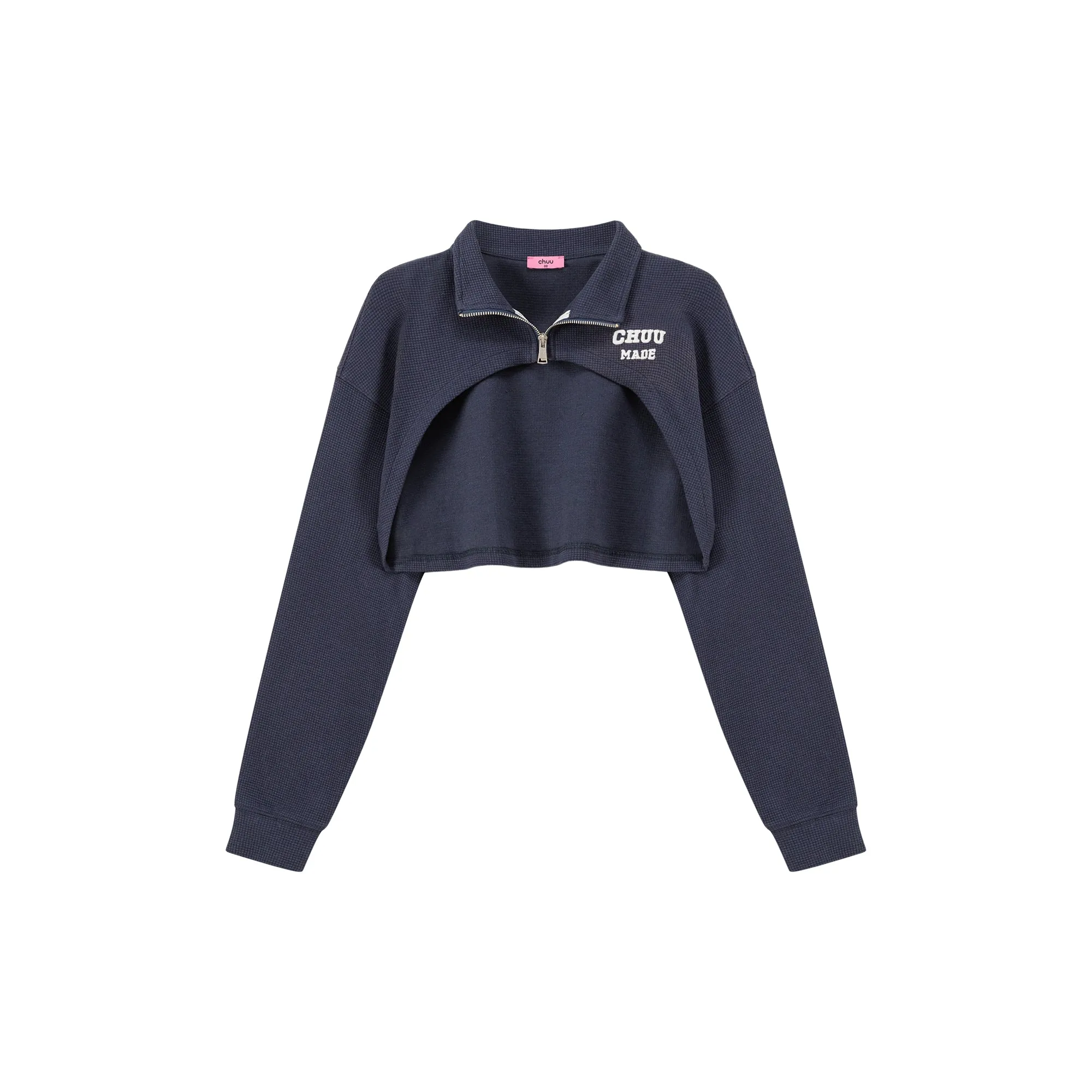 Bolero Sweatshirt Zip-Up