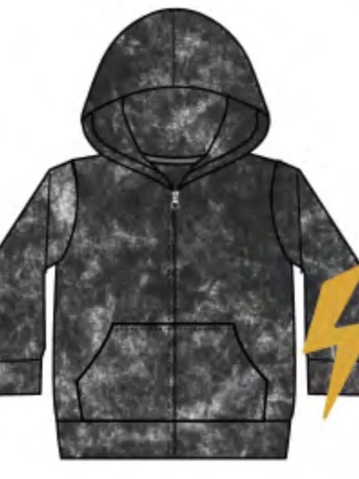 Bolt zip hoodie