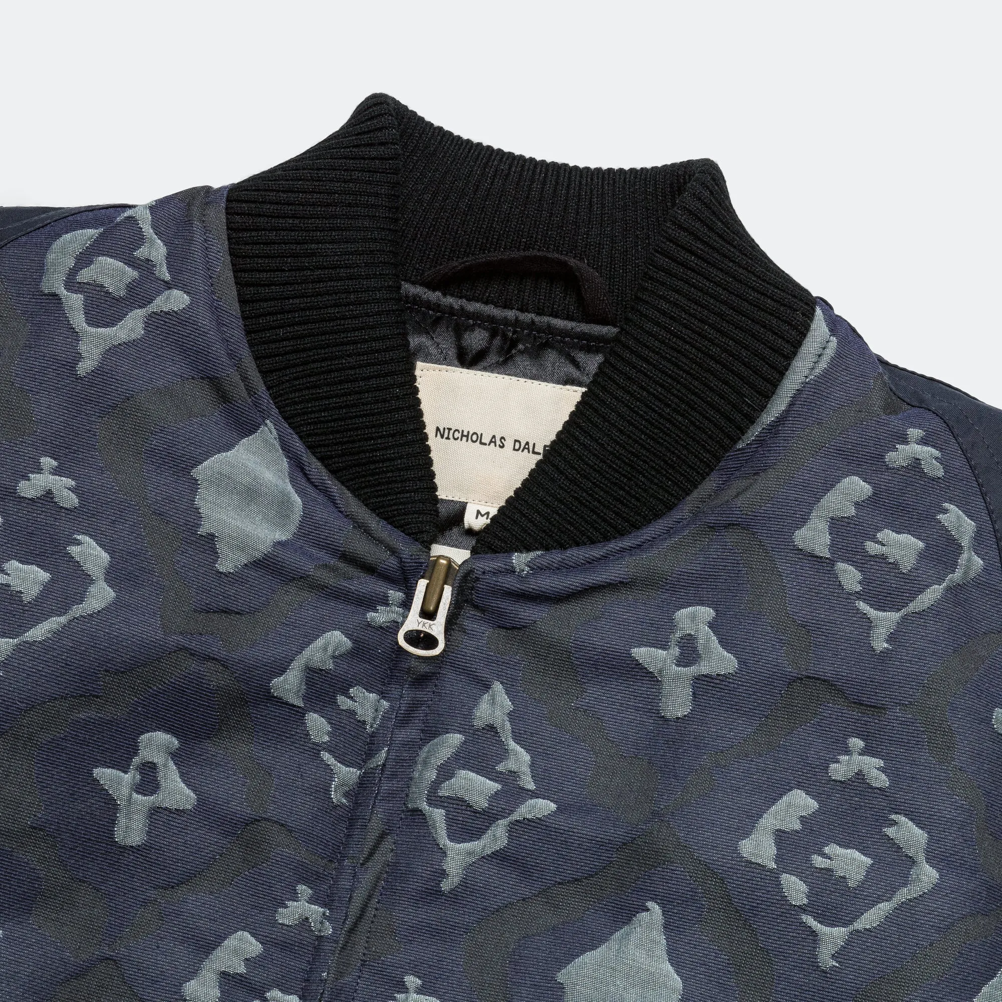 Bomber Jacket - Navy Cotton/Nylon