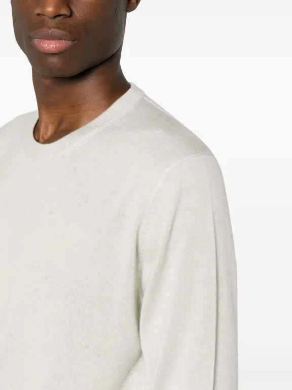 BOSS crew-neck cashmere jumper