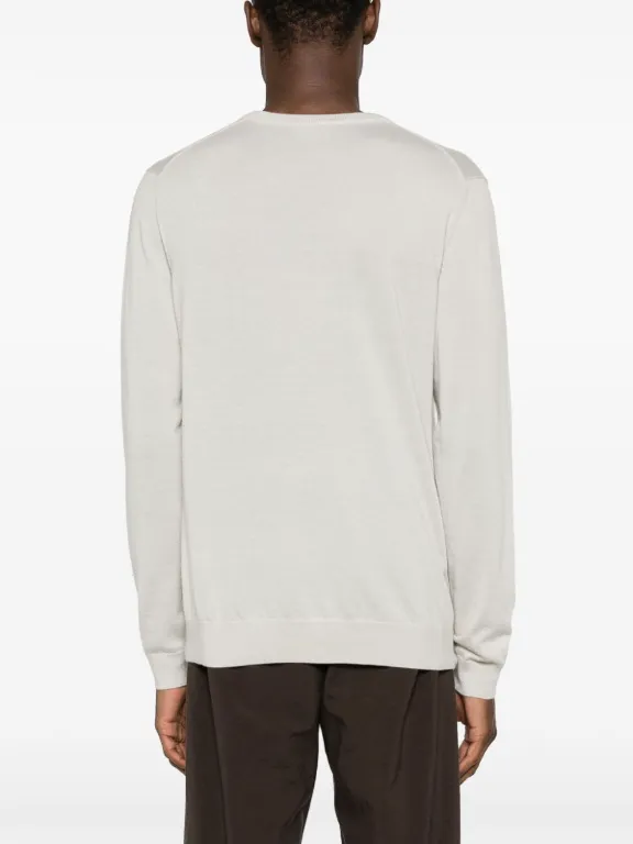 BOSS crew-neck cashmere jumper