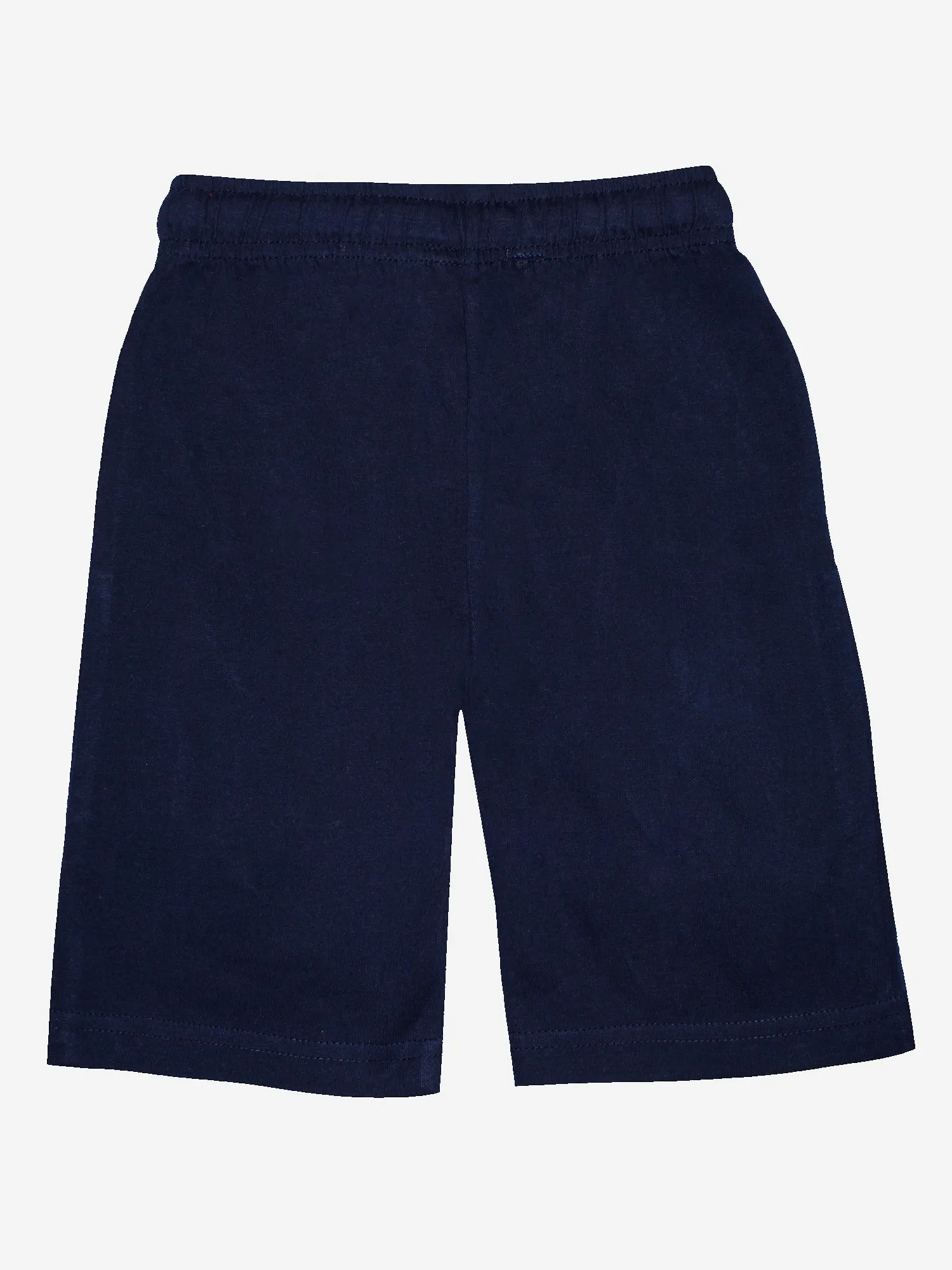 Boys Knee length Cotton Jersey Shorts- pack of 2