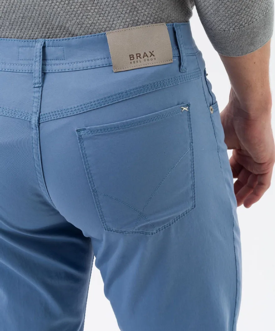 Brax X-Tall Cooper Fancy Sky Blue Chino Sky Blue