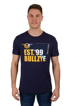 Bullzye Mens Guy S/S Tee - Navy - B3S1503298