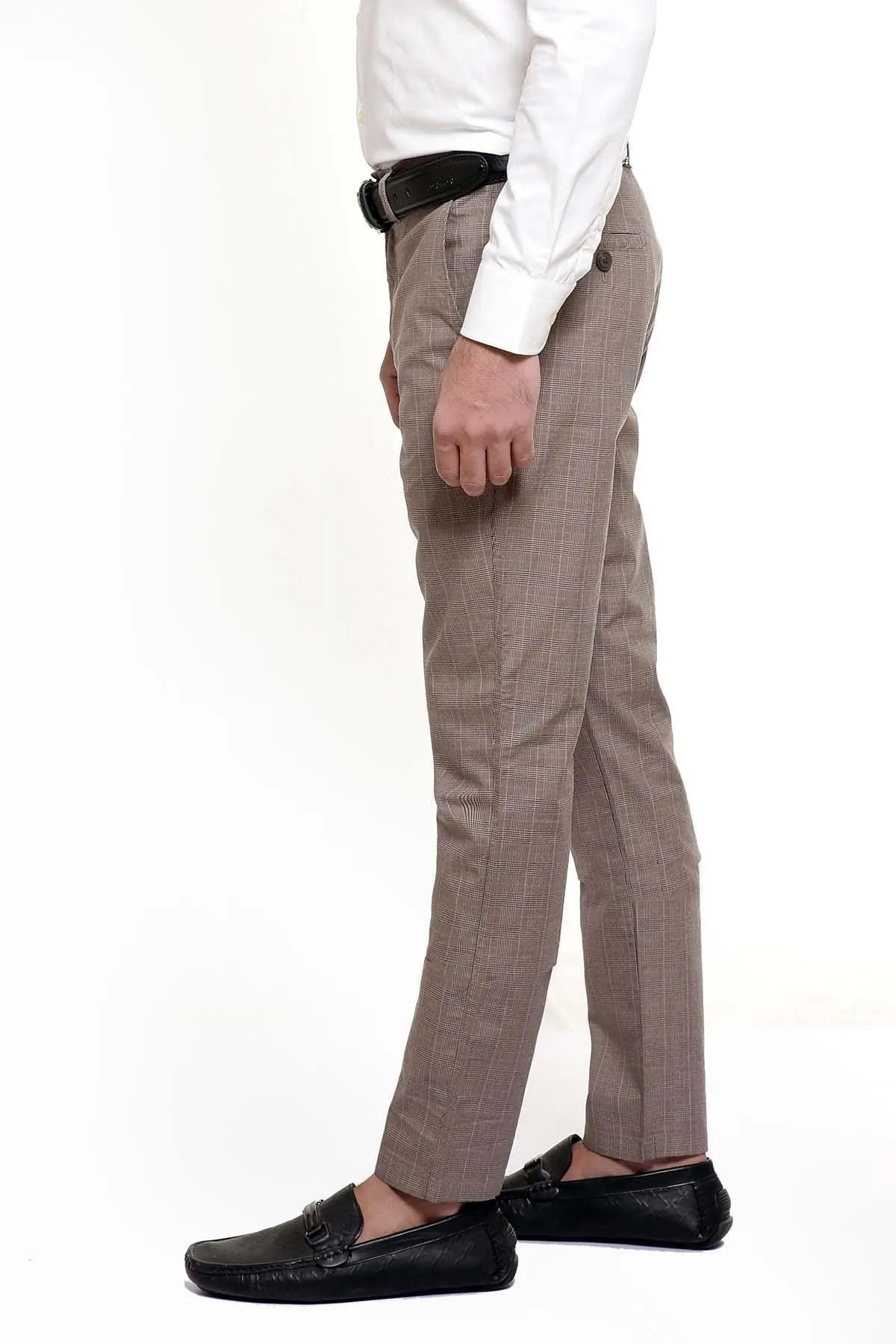 C PANT CROSS POCKET LIGHT BROWN