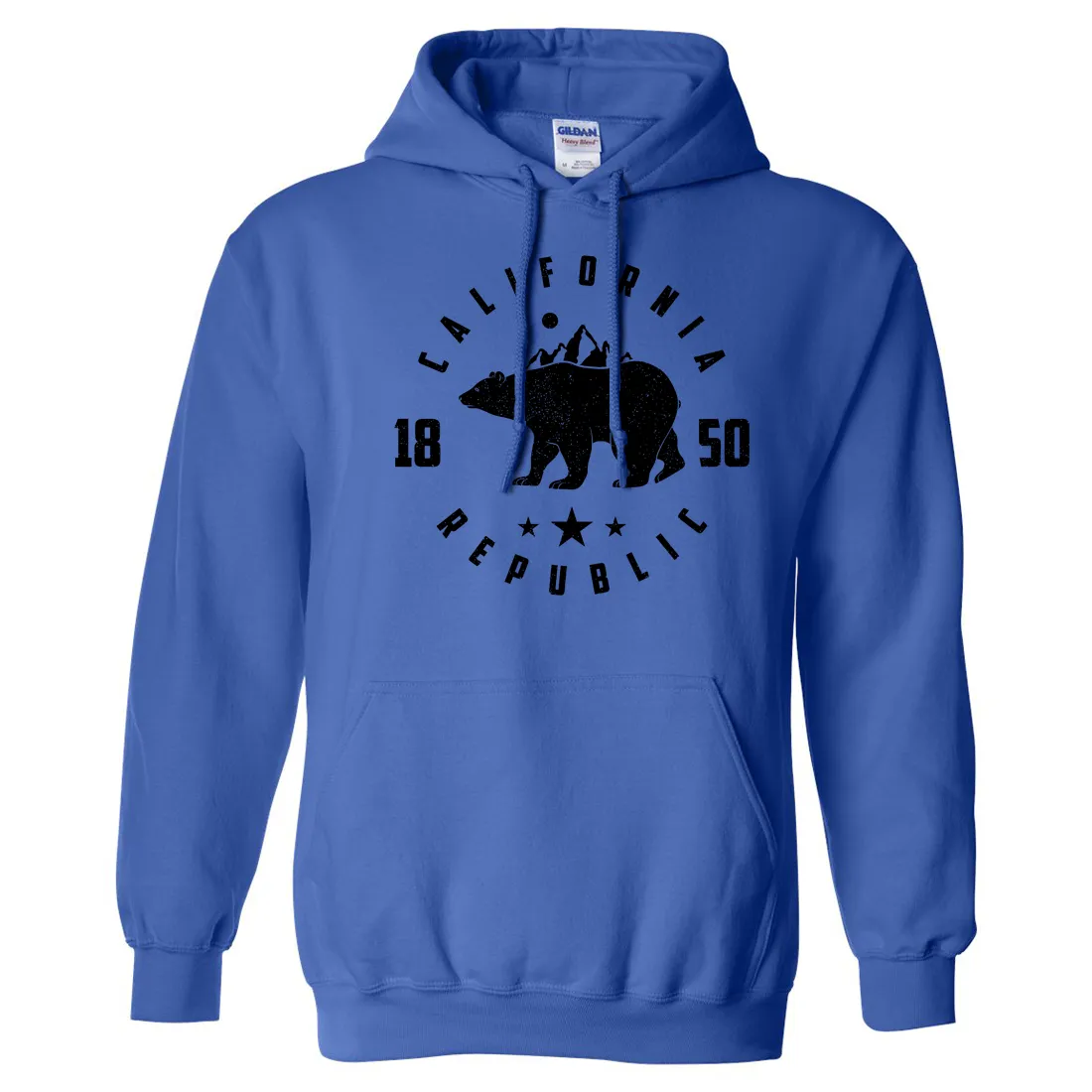 California Republic Mountains Sweatshirt Hoodie