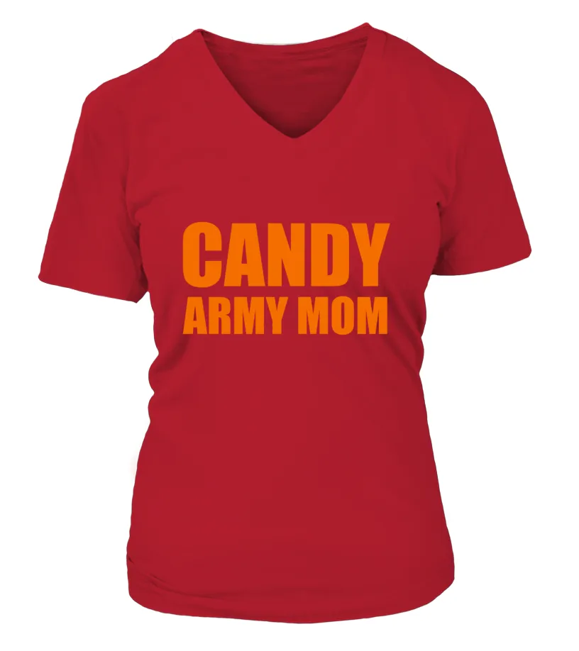 Candy Army Mom Halloween T-shirts