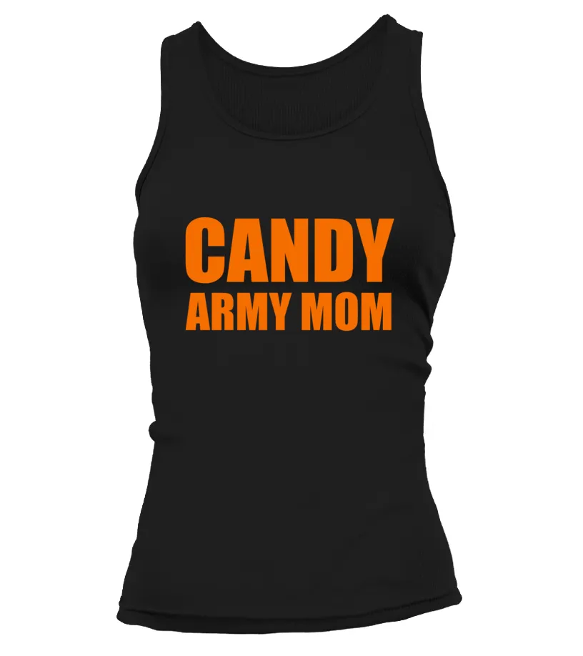 Candy Army Mom Halloween T-shirts