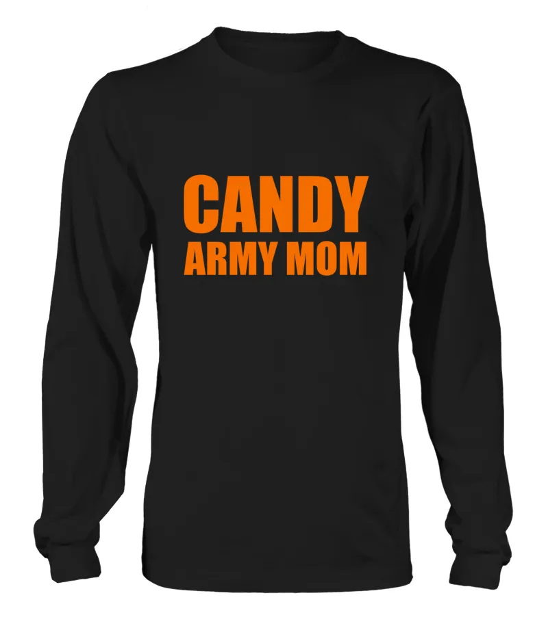 Candy Army Mom Halloween T-shirts