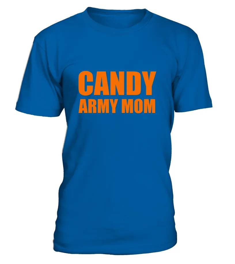 Candy Army Mom Halloween T-shirts