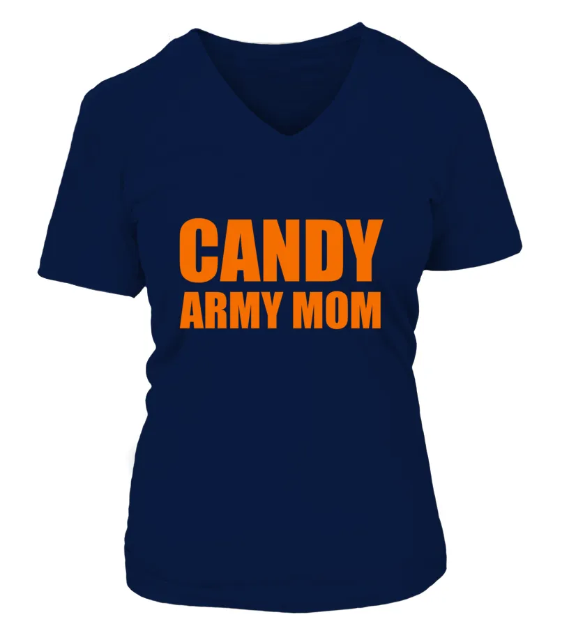 Candy Army Mom Halloween T-shirts