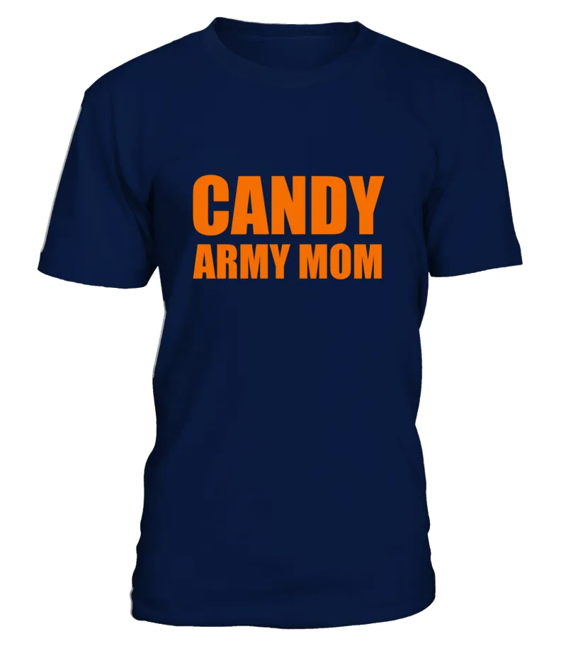 Candy Army Mom Halloween T-shirts